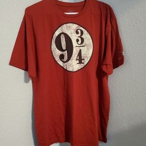 Harry Potter 9 3/4 Graphic Tee XL